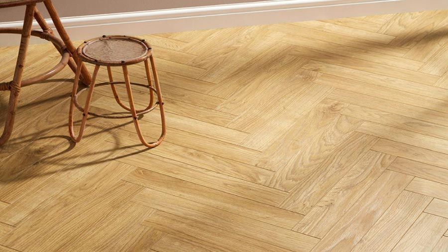 Luxury herringbone flooring Dubai